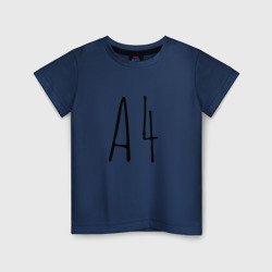 Детская футболка хлопок А4