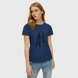Женская футболка хлопок А4 - фото 2