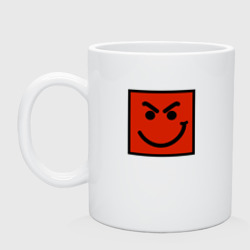 Кружка керамическая Bon Jovi have a nice Day smile logo