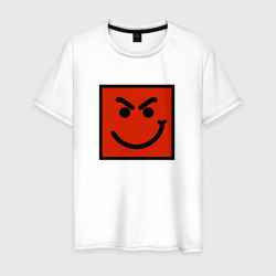 Bon Jovi have a nice Day smile logo – Мужская футболка хлопок с принтом купить со скидкой в -20%
