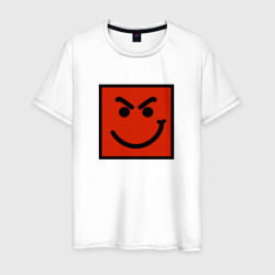 Bon Jovi have a nice Day smile logo – Футболка из хлопка с принтом купить со скидкой в -20%