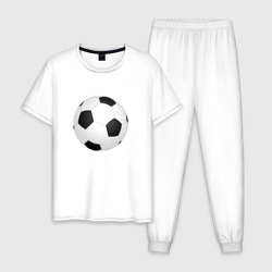 Мужская пижама хлопок Футбольный мяч