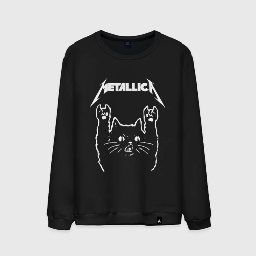 Мужской свитшот хлопок Metallica Металлика