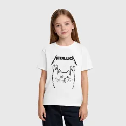 Детская футболка хлопок Metallica Металлика - фото 2