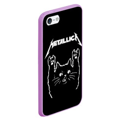 Чехол для iPhone 5/5S матовый Metallica Металлика - фото 2