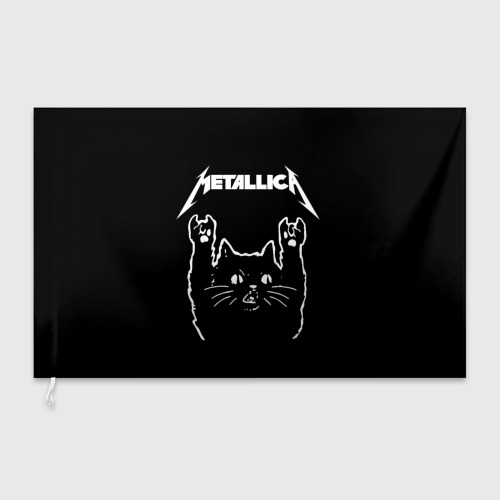 Флаг 3D Metallica Металлика - фото 3