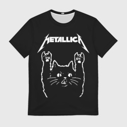 Мужская футболка 3D Metallica Металлика