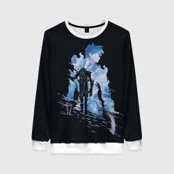 Женский свитшот 3D Solo leveling силуэт
