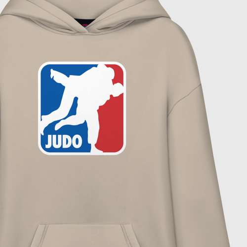 Худи SuperOversize хлопок Judo - Sport, цвет миндальный - фото 3