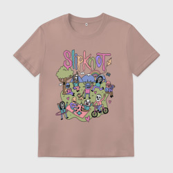 Мужская футболка хлопок Slipknot