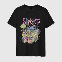 Мужская футболка хлопок Slipknot