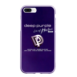 Чехол для iPhone 7Plus/8 Plus матовый Deep Purple - Live at Montreux 1996