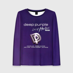 Женский лонгслив 3D Deep Purple - Live at Montreux 1996