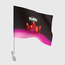 Флаг для автомобиля Deep Purple - Burn