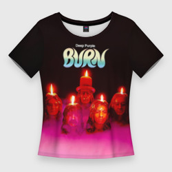 Женская футболка 3D Slim Deep Purple - Burn