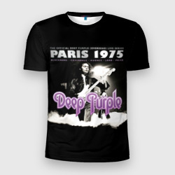 Мужская футболка 3D Slim Deep Purple - Paris 1975