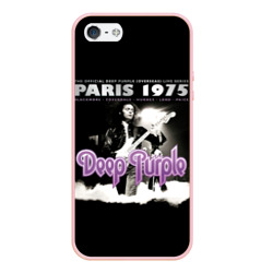 Чехол для iPhone 5/5S матовый Deep Purple - Paris 1975