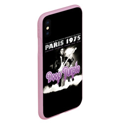 Чехол для iPhone XS Max матовый Deep Purple - Paris 1975 - фото 2