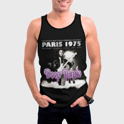 Мужская майка 3D Deep Purple - Paris 1975 - фото 2