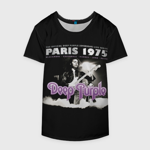 Накидка на куртку 3D Deep Purple - Paris 1975, цвет 3D печать - фото 4