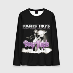 Мужской лонгслив 3D Deep Purple - Paris 1975