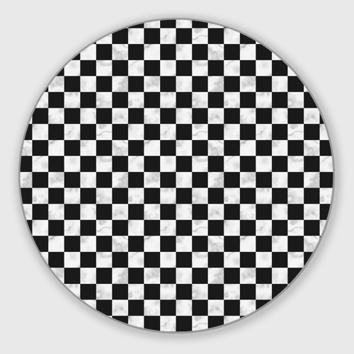 Круглый коврик для мышки Шахматист