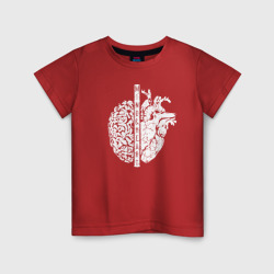 Светящаяся детская футболка Сердце и Разум