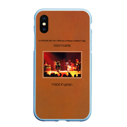 Чехол для iPhone XS Max матовый Made in Japan - Deep Purple