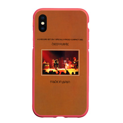 Чехол для iPhone XS Max матовый Made in Japan - Deep Purple