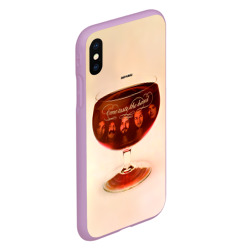 Чехол для iPhone XS Max матовый Come Taste the Band - фото 2