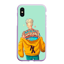 Чехол для iPhone XS Max матовый МГК