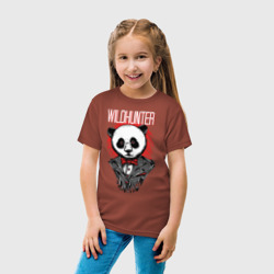 Детская футболка хлопок Грустный медведь панда - фото 2