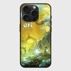 Чехол силиконовый для Apple iPhone 15 Pro матовый Ori and the Will of Wisps
