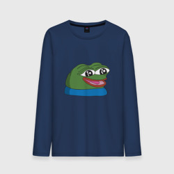 Мужской лонгслив хлопок Pepe, pepe happy, Пепе хеппи