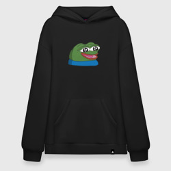 Худи SuperOversize хлопок Pepe, pepe happy, Пепе хеппи