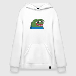 Худи SuperOversize хлопок Pepe, pepe happy, Пепе хеппи