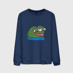 Мужской свитшот хлопок Pepe, pepe happy, Пепе хеппи