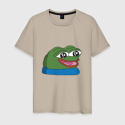 Мужская футболка хлопок Pepe, pepe happy, Пепе хеппи