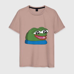 Мужская футболка хлопок Pepe, pepe happy, Пепе хеппи