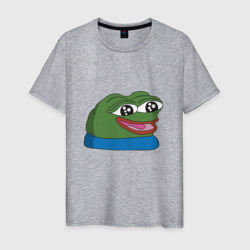 Мужская футболка хлопок Pepe, pepe happy, Пепе хеппи