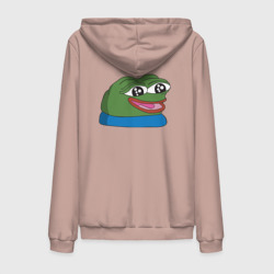 Мужская толстовка на молнии хлопок Pepe, pepe happy, Пепе хеппи