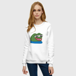 Женский свитшот хлопок Pepe, pepe happy, Пепе хеппи - фото 2