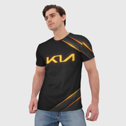 Мужская футболка 3D KIA | КИА (Z) - фото 2