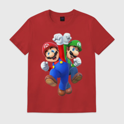 Мужская футболка хлопок Mario Bros