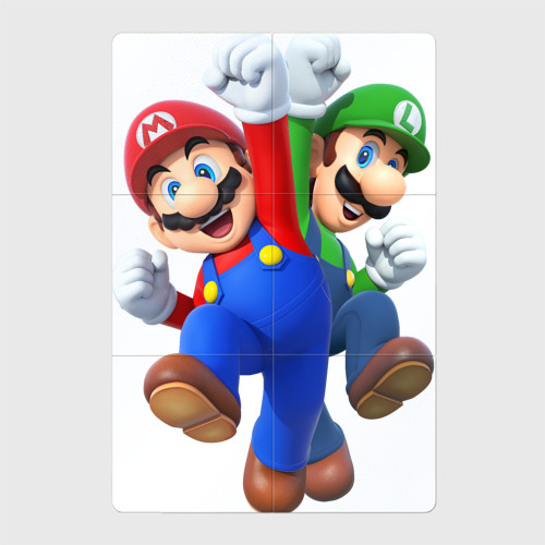 Магнитный плакат 2Х3 Mario Bros