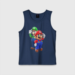 Детская майка хлопок Mario Bros