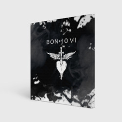 Холст квадратный Bon Jovi Бон Джови