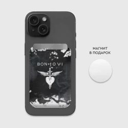 Картхолдер Magsafe магнитный Bon Jovi Бон Джови - фото 2