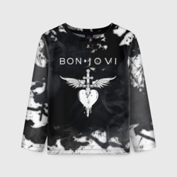 Детский лонгслив 3D Bon Jovi Бон Джови