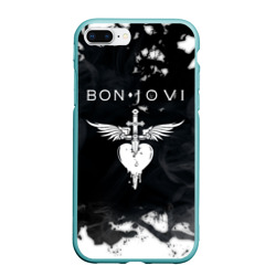 Чехол для iPhone 7Plus/8 Plus матовый Bon Jovi Бон Джови